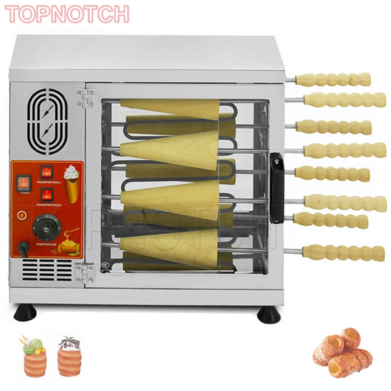 

Kurtos Kalacs Making Oven Chimney Cake Machine With Electric Chimney Cone Cake Machine