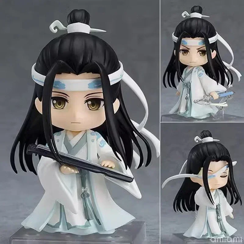 Patriarch Of Magic Dao Figure Wei Wuxian Lan Wangji Yilinglaozu Pvc Doll Model Kawaii Collection Toy Ultra Light Clay Doll