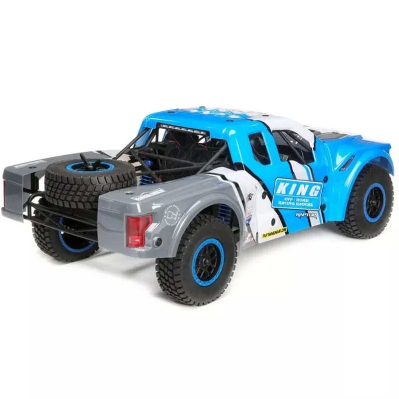 1/10 RC Auto 4WD RTR Afstandsbediening Korte Vrachtwagen V2 Rapturale RC Simulatie Model Auto Snelheid 80 KM/H Rc Crawler Jongen Speelgoed