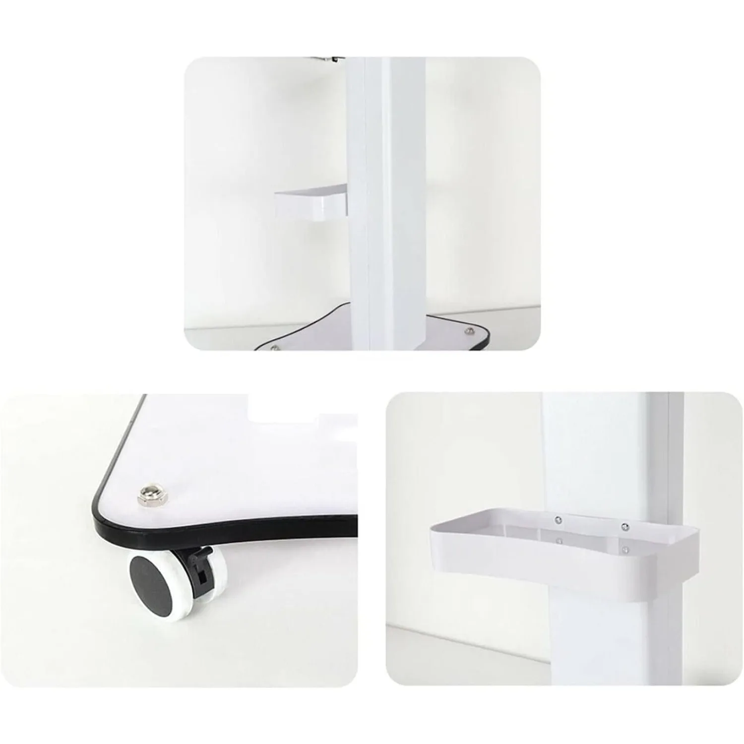 Salon Trolley, Trolley Mobile Stand Cart Rolling Trolley Hair Instrument Storage Tray Beauty Rolling Trolley Cart Equipment