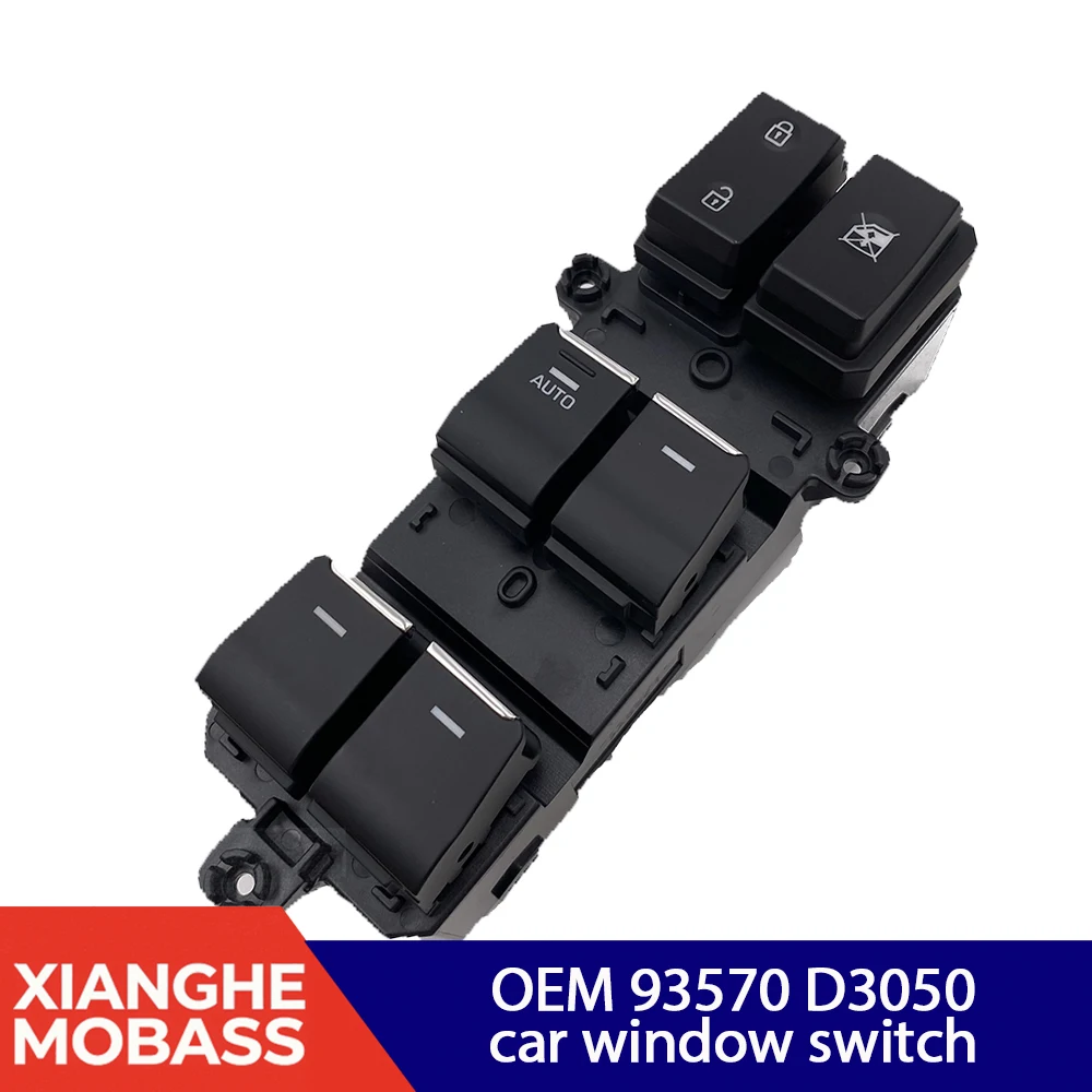 

93570D3050 93570-D3000 93570-D3051 Front Left Electric Power Window Control Switch for Hy Tucson 2016 2017 2018 2019