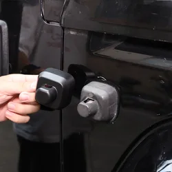 For Hummer H3 2005-2009 ABS Matte Black/Bright Silver Car Outside Antenna Base Decorative Protective Cover Car Accessories