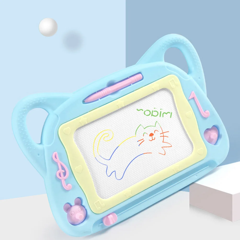 상상력을 키우는 만화 고양이 낙서 보드 쓰기 패드 스케치패드 액세서리 색상 랜덤 쉽게 지워짐 가볍고 휴대 가능
