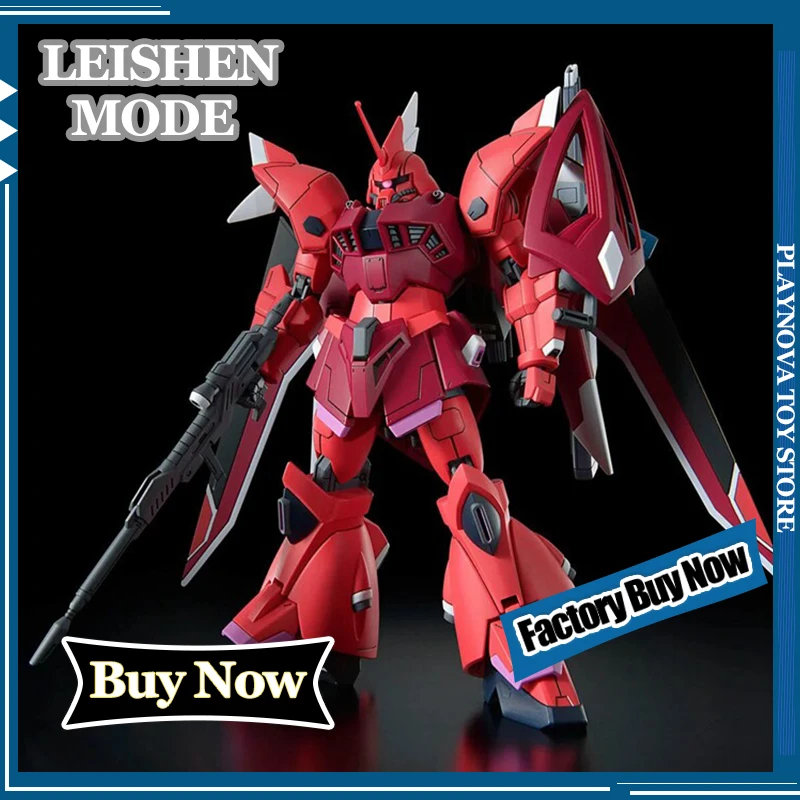 

New LEISHEN Model 1/144 HG ZGMF-2025 F Gelgoog Menace Lunamaria Assembly Model Kits Anime Plastic Model Toys Action Figure Robot