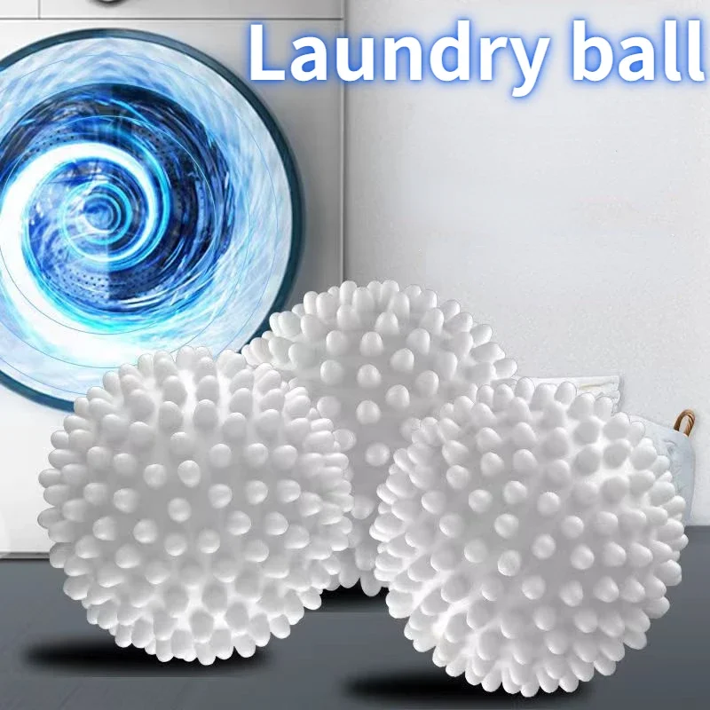 1pcs Magic Laundry Ball Reusable PVC Solid Cleaning Ball Household Cleaning Washing Machine Clothes Softener Cleaning Tools