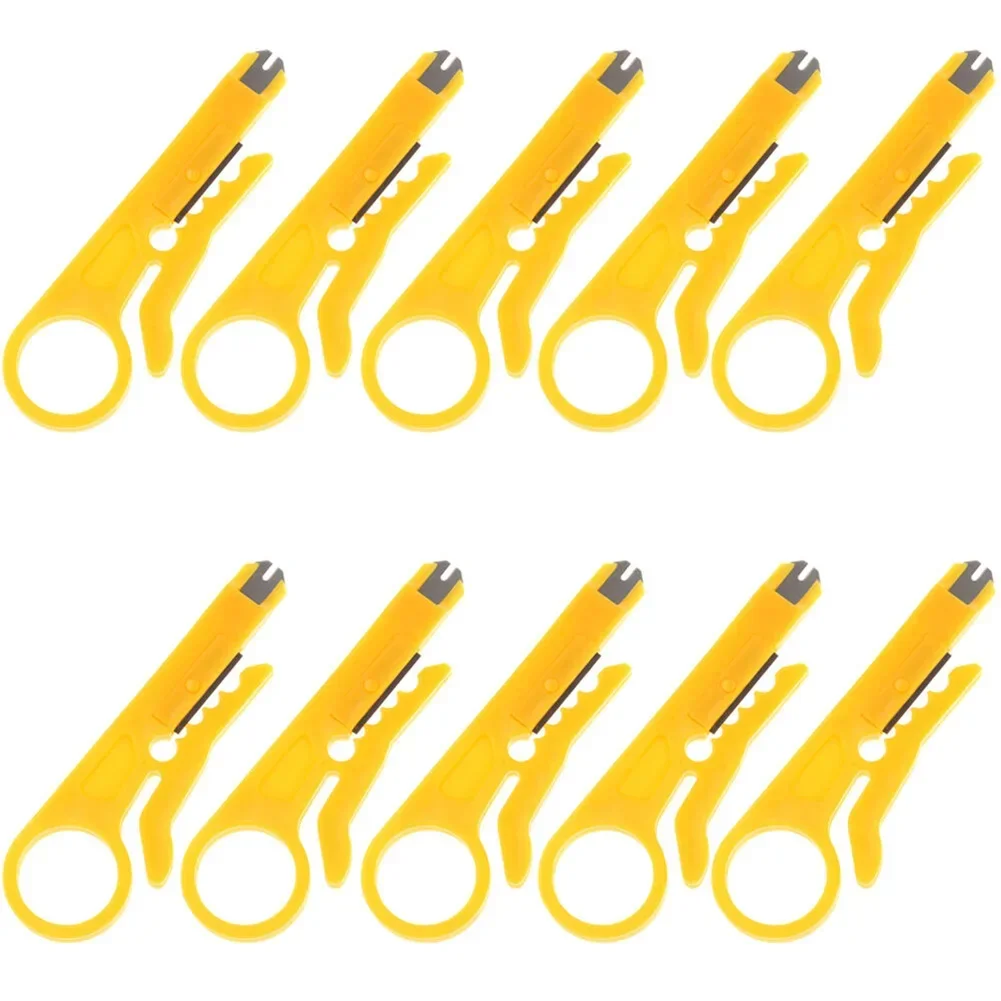 Wire Tracker-Stripping Cutter Crimping Tool Cable Stripper Knife-Crimper Plier Mini Portable Decrustation Electrical Straight