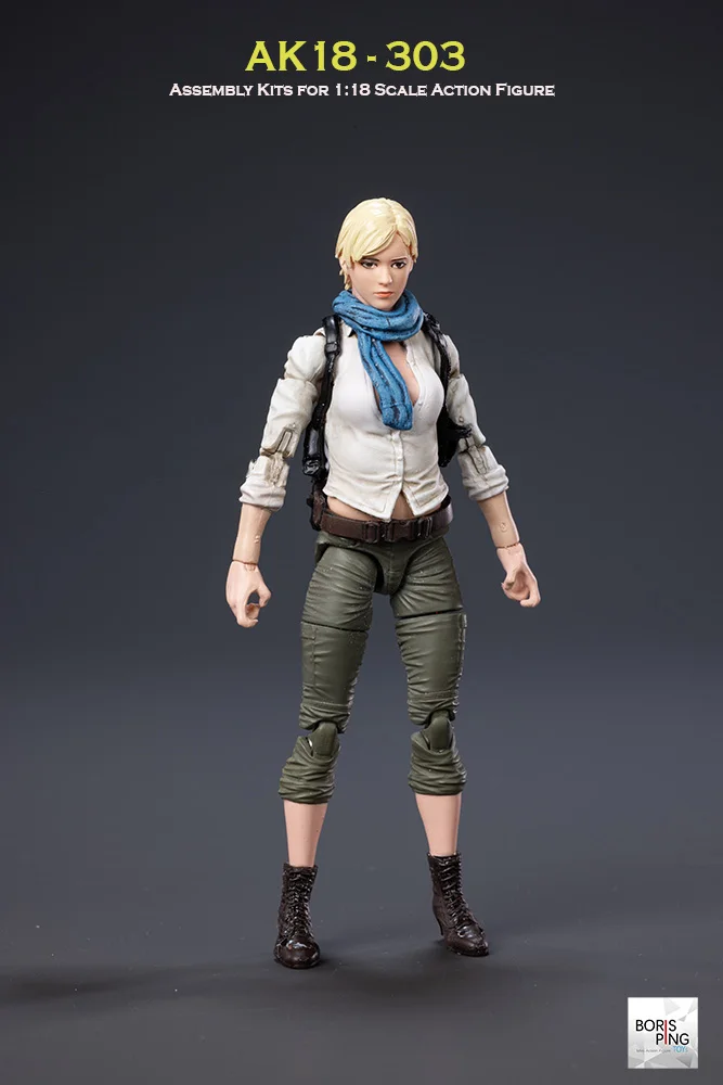 2025 Q1 Boris Ping 1/18 Scale Game Character Female Soldier AK18
