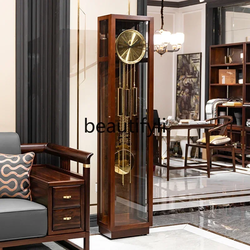 

45YY German Helmler new Chinese floor clock simple living room clock mechanical American pendulum clock