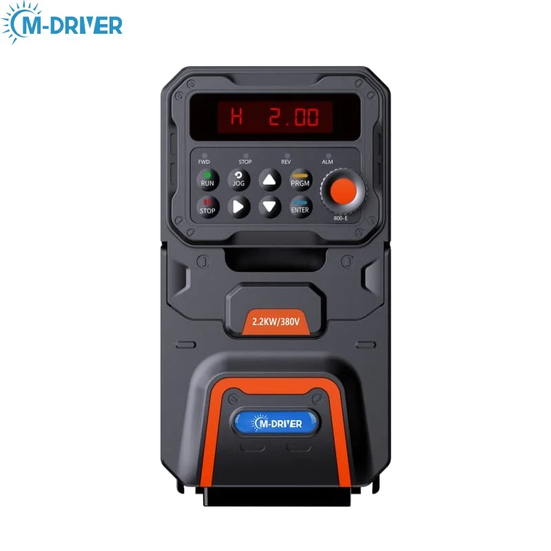 

2.2KW 380V Compact Frequency Inverter High Cost-Effective VFD with Simple Wiring for Small Industrial Automation