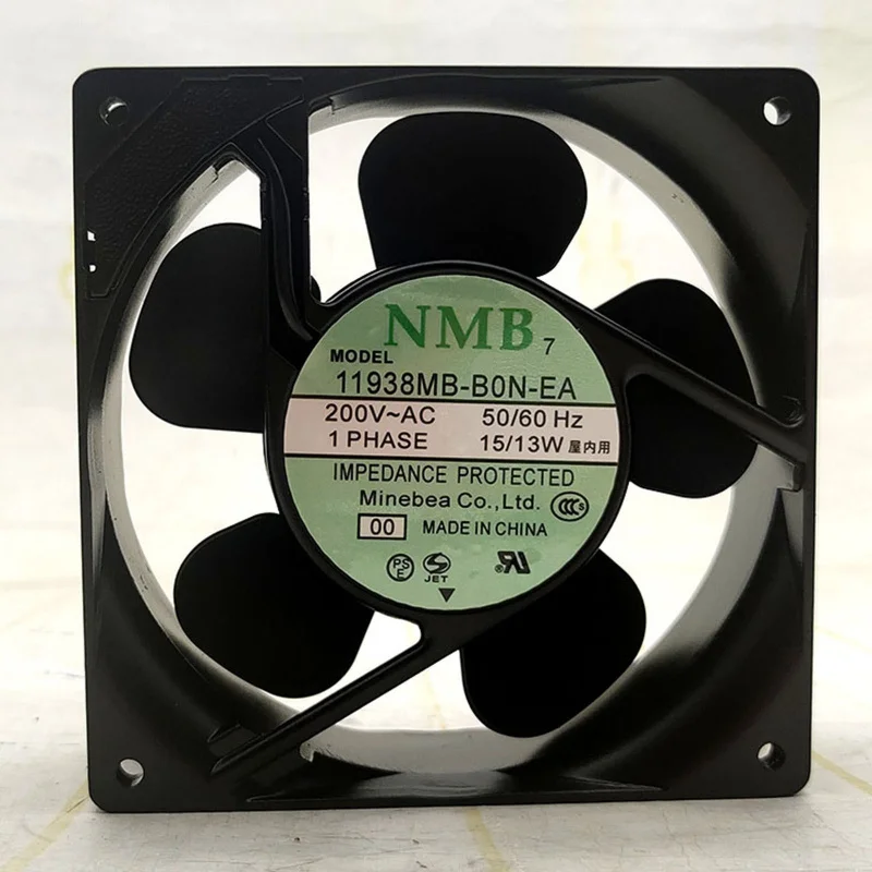 

Новый высокотемпературный охлаждающий вентилятор NMB 11938MB-B0N-EA AC200V 15/13W # QW