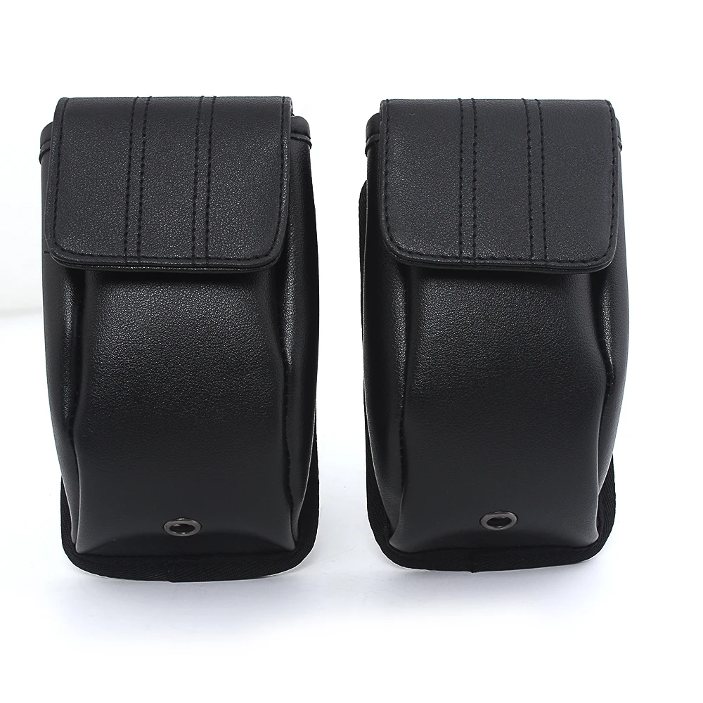 Storage Pouches 2PCS PU Leather Black Motorcycle Accessories Fit For Honda all Goldwing and Goldwing Tour models  2018-2021 UTV