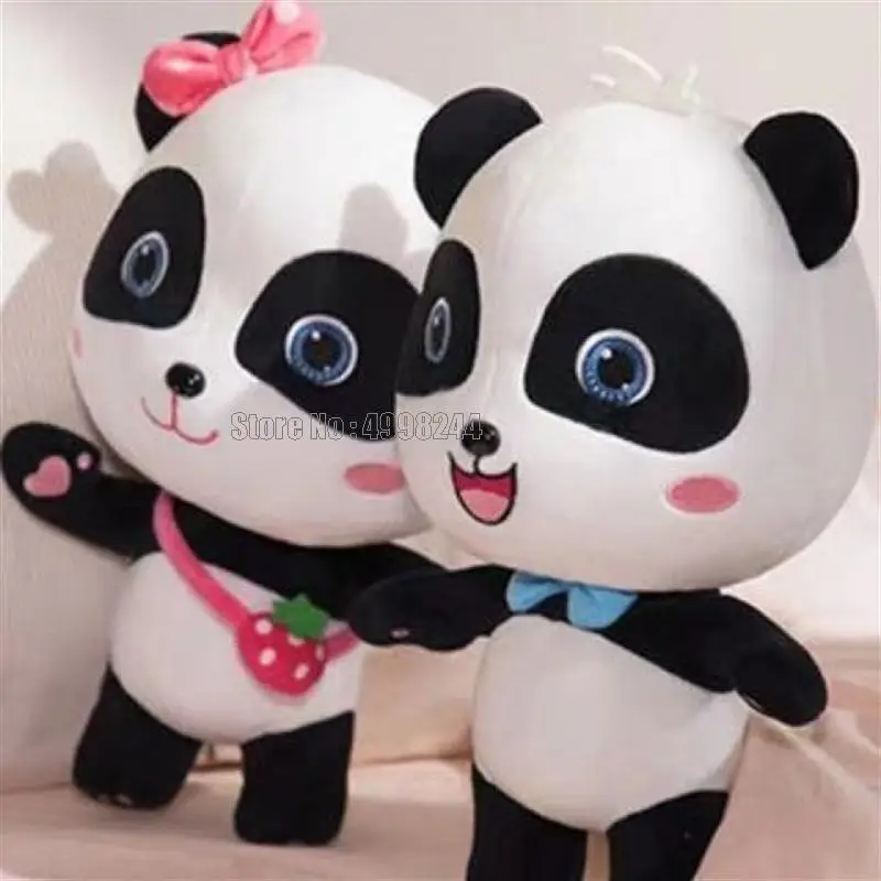 22/30/50cm Cute Plush Panda Kiki Plush Soft Comfortable Plushie Cute Birthday Gift Kids Toy