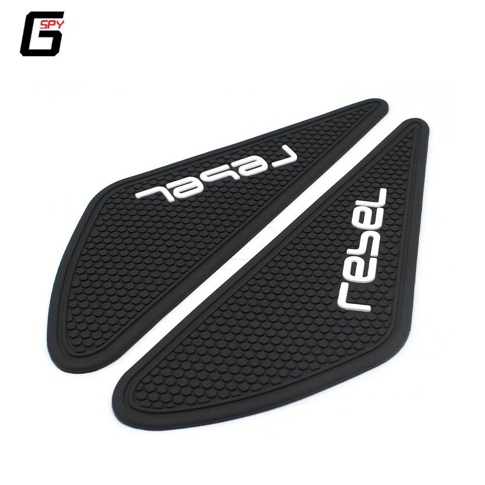 Противоскользящая наклейка CMX500 CMX300 для мотоцикла Honda Rebel CMX 500 300 мятежник топливный бак Тяговая Подушка боковой коленный захват протектор