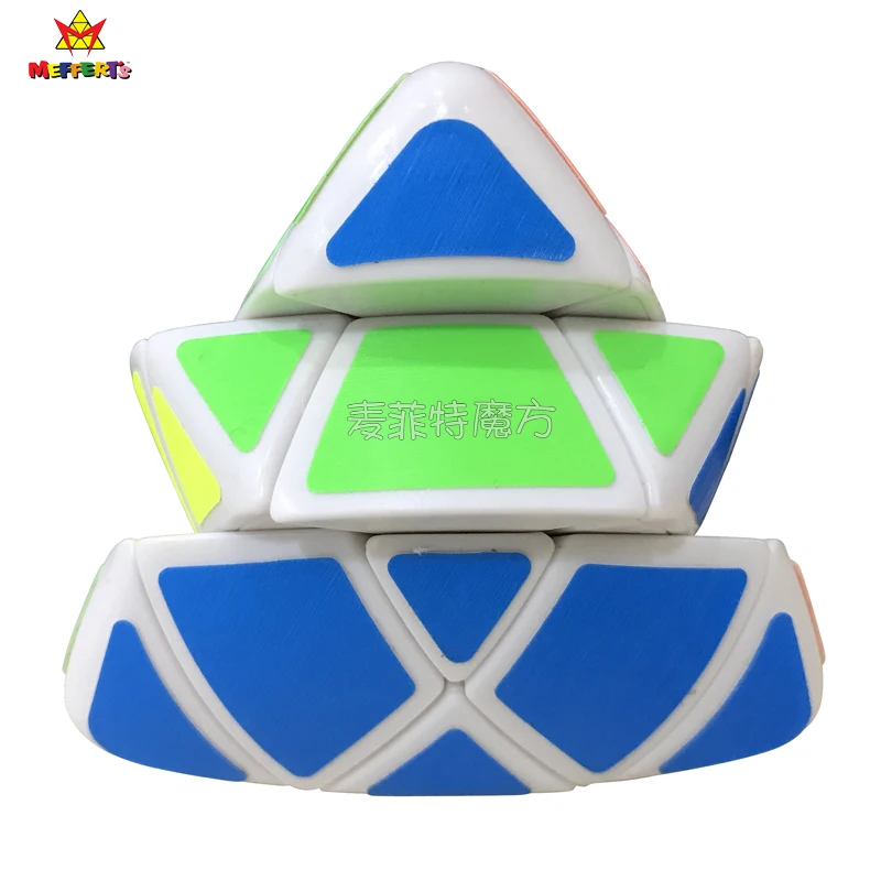절판된 Meffert's Cube Collectible Item Puzzle 정품 곡선형 소형 Zongzi 3x3 매직 큐브 퍼즐 큐브 for Kids Gift