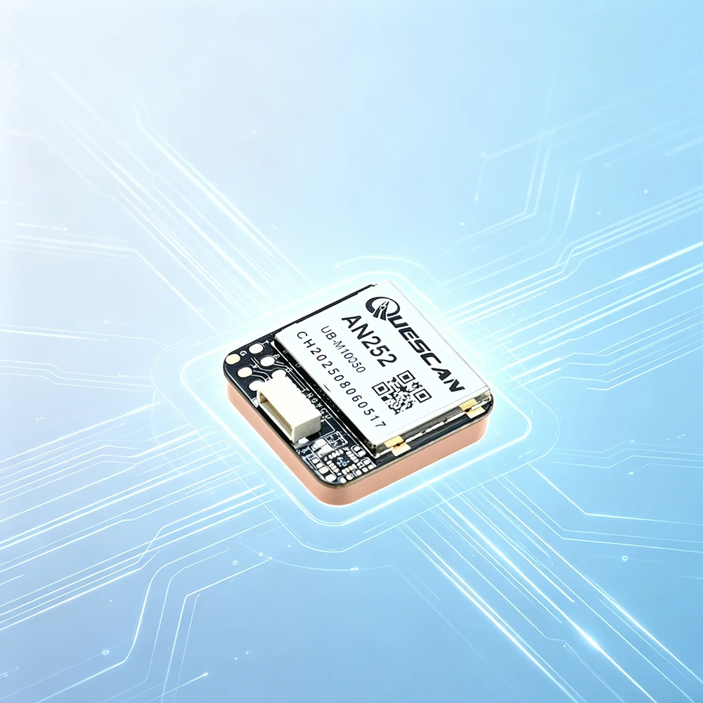 QUESCAN AN252 10Hz UBX M10 GPS GNSS Antenna Module ESP32 Arduino GPS GLONASS Galileo BeiDou QZSS SBAS Receiver UBX-M10050-KB