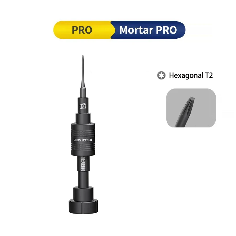 MECHANIC magnetic precision screwdriver Mortar PRO Cross 1.5 1.2 Penta 0.8 Triangle 0.6 Suitable for iPhone repair tools