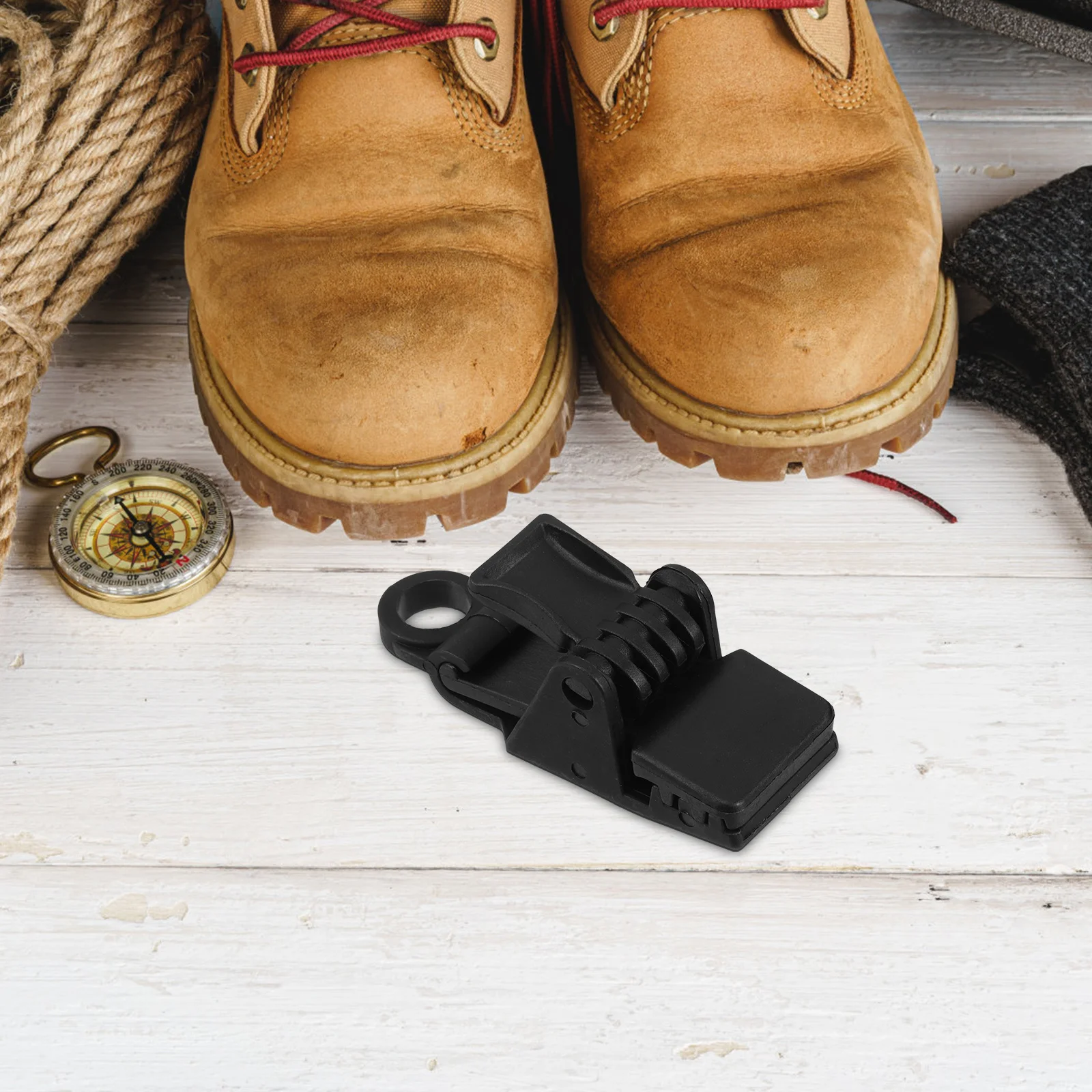 2 pezzi clip per telo morsetti per tende da esterno resistenti per campeggio antivento escursionismo picnic tende da sole elementi di fissaggio passacavo in nylon