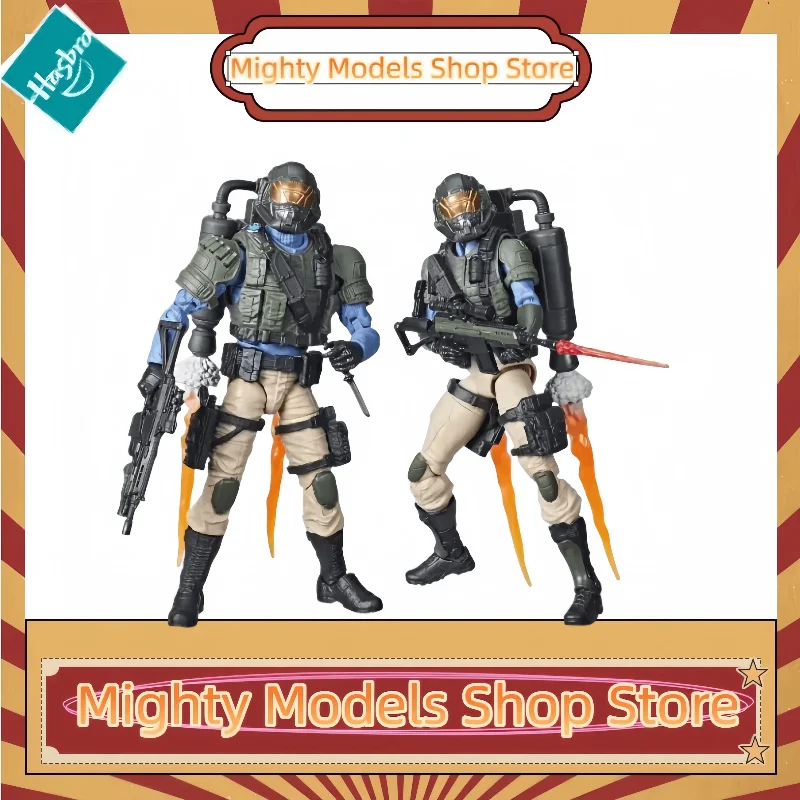 

Original Hasbro G.I. Joe Classified Series 95 Steel Corps Troopers Anime Figures Toys Collection Models