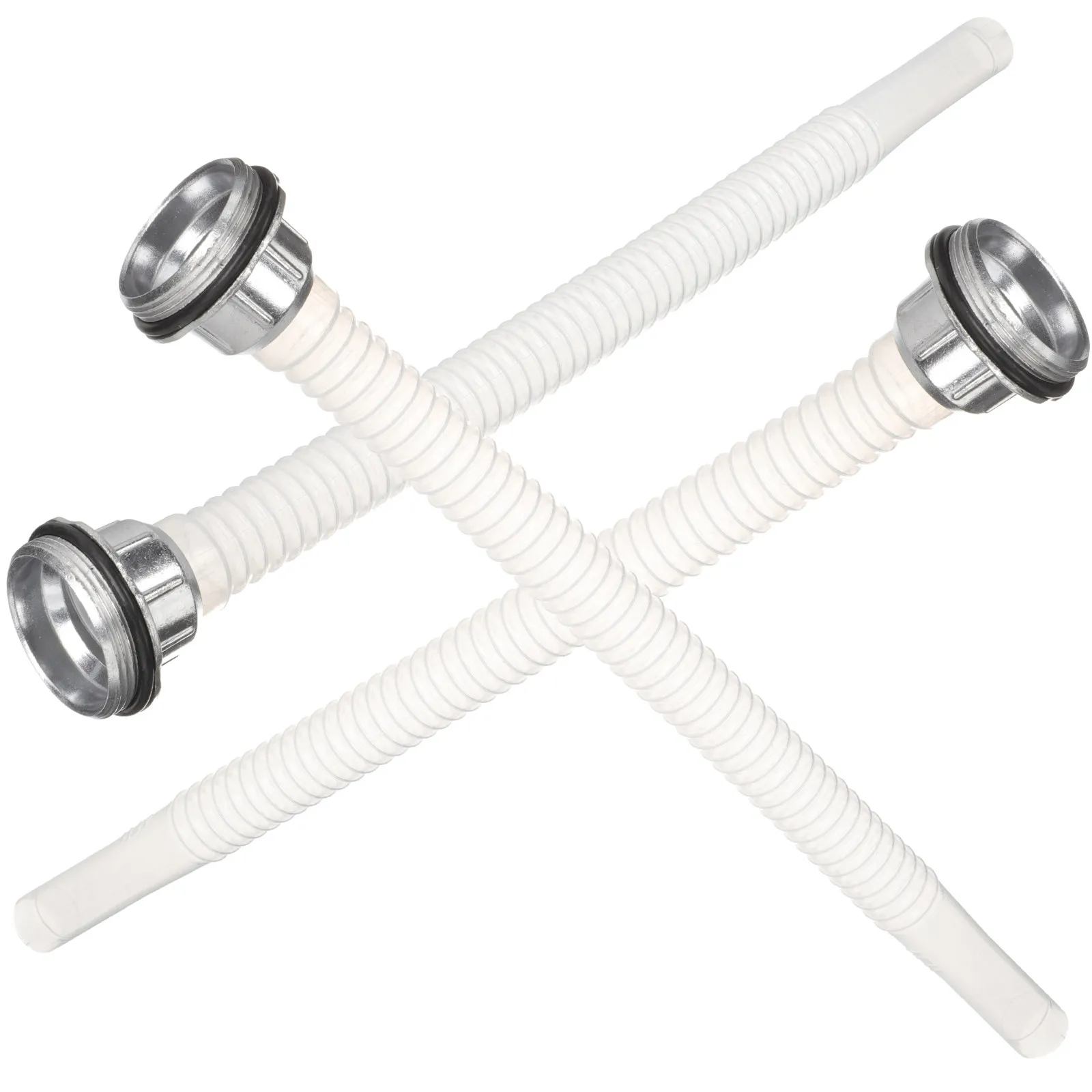 3Pcs Fuel Can Spouts Flexible Portable Gas Nozzles Replacement Spouts for Oil Pourer Smooth Flow Portable Gas Nozzles