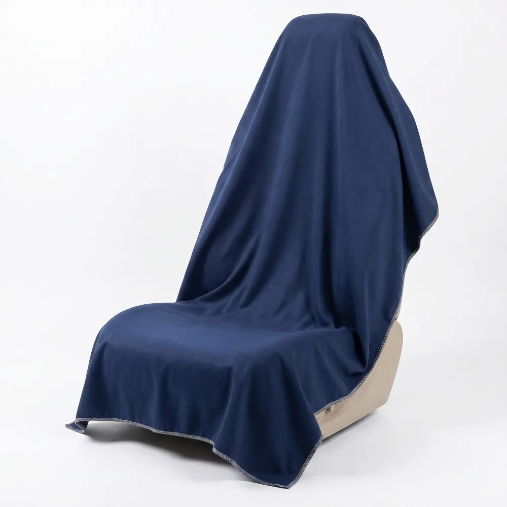 Magnetic Car Seat Towel Cover Sweat-Proof Waterproof Car Seat Cushion Liner Dust-Resistant All-Season Car Seat Protector Pad