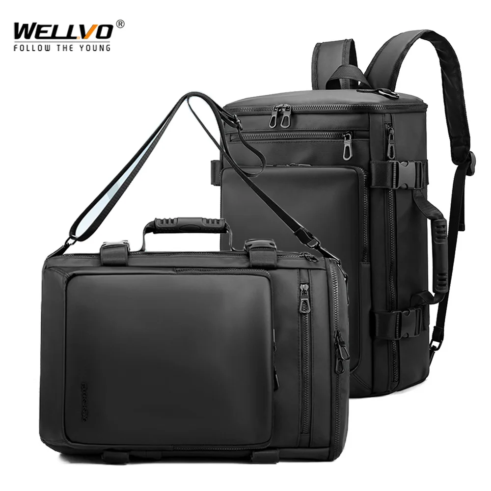 15.6 Inch Large Laptop Backpack Men Multifunctional Travel Luggage Pack Male Business Mochila Office  Waterproof Rucksack XA85C