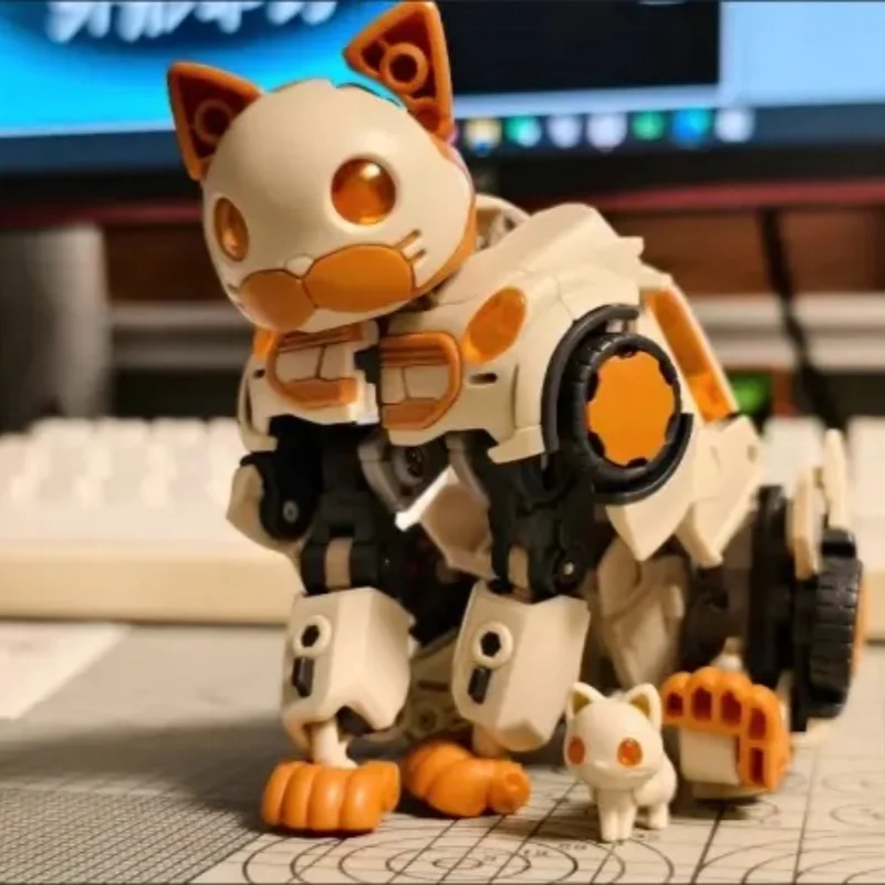 ในสต็อก 52 ของเล่น BEAST กล่องไม่จํากัด BEAST ไดรฟ์ Rampage Cat Car Transformation ของเล่น Mech สัตว์ประกอบ Handmade เครื่องประดับ