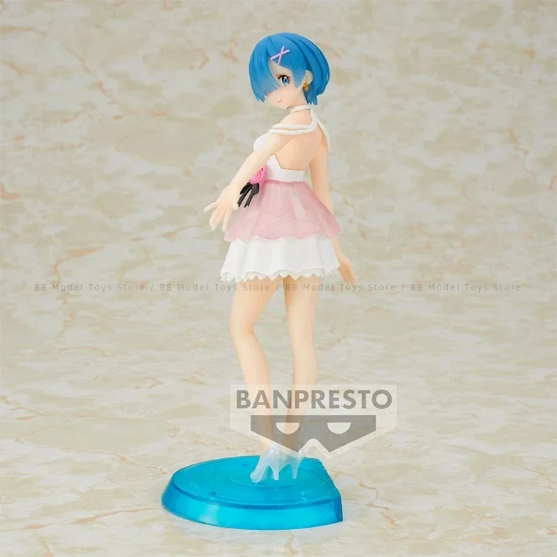 In Stock Bandai Namco Banpresto Re:zero Serenus Couture Rem Vol.3 Original Anime Figure Model Kit Toy Birthday Gift Collection