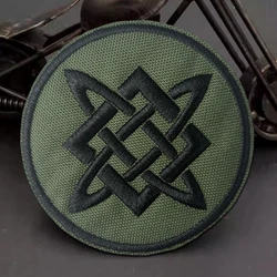 Parche táctico con velcro para ropa militar y airsoft
