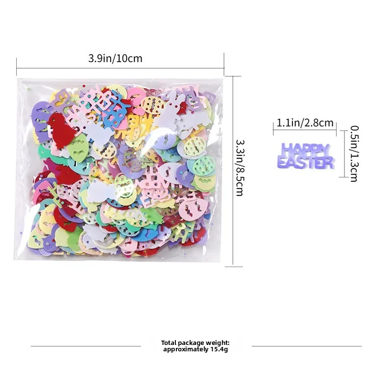 

Новые пасхальные украшения для вечеринок: конфетти, зайчики, цыплята, яйца. Набор для самостоятельного изготовления праздничных пасхальных украшений для торжеств.