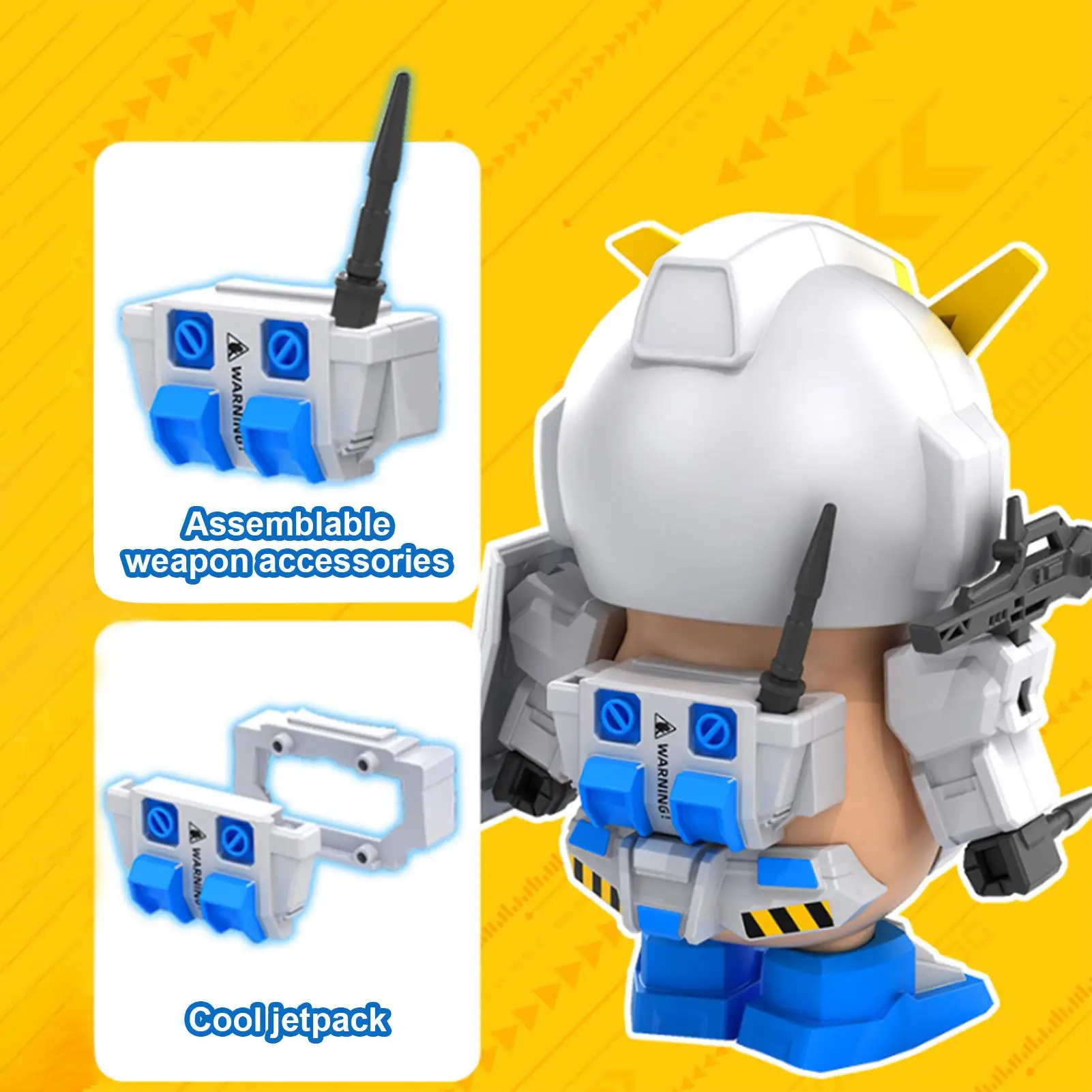 كابيبارا ألعاب مكعبات البناء المغناطيسية المحمولة ألعاب متململة قابلة للبناء روبوت أشكال حيوانات للأطفال هدية عيد الميلاد والكريسماس