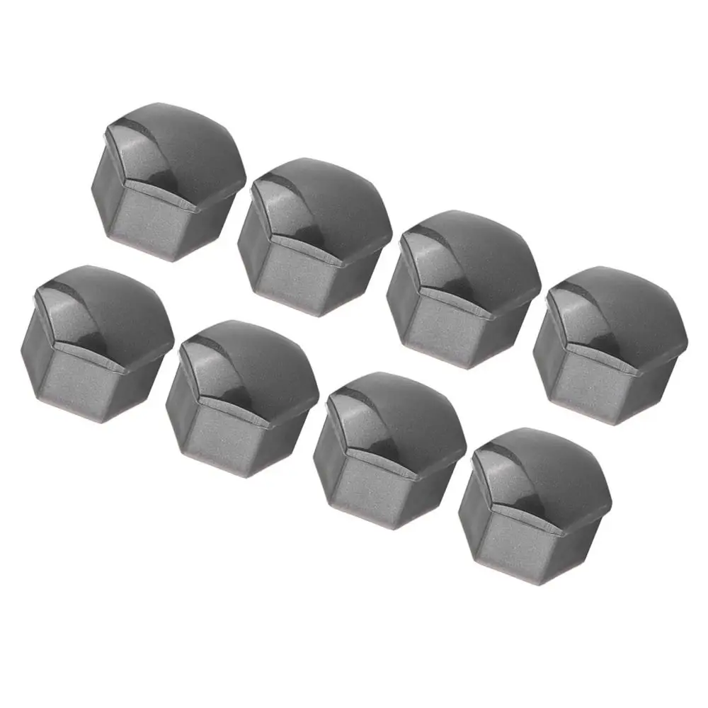 

20 PCS Protective Caps 17mm Lug Nut Covers ABS Gray Nut Bolt Cover Caps Removal Tool Bolt Dust Caps for Audi Vehicle Maintenance