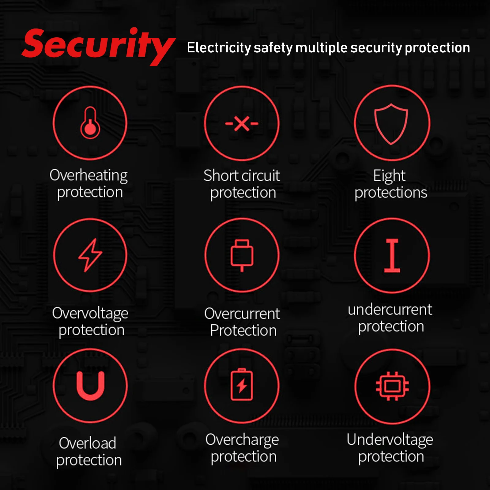 عاكس طاقة السيارة قوة موجة جيبية نقية 5000 واط تيار مستمر 12 فولت إلى التيار المتناوب 110 فولت محول LCD 4 منافذ USB لقضاء عطلة في الهواء الطلق في حالات الطوارئ #5