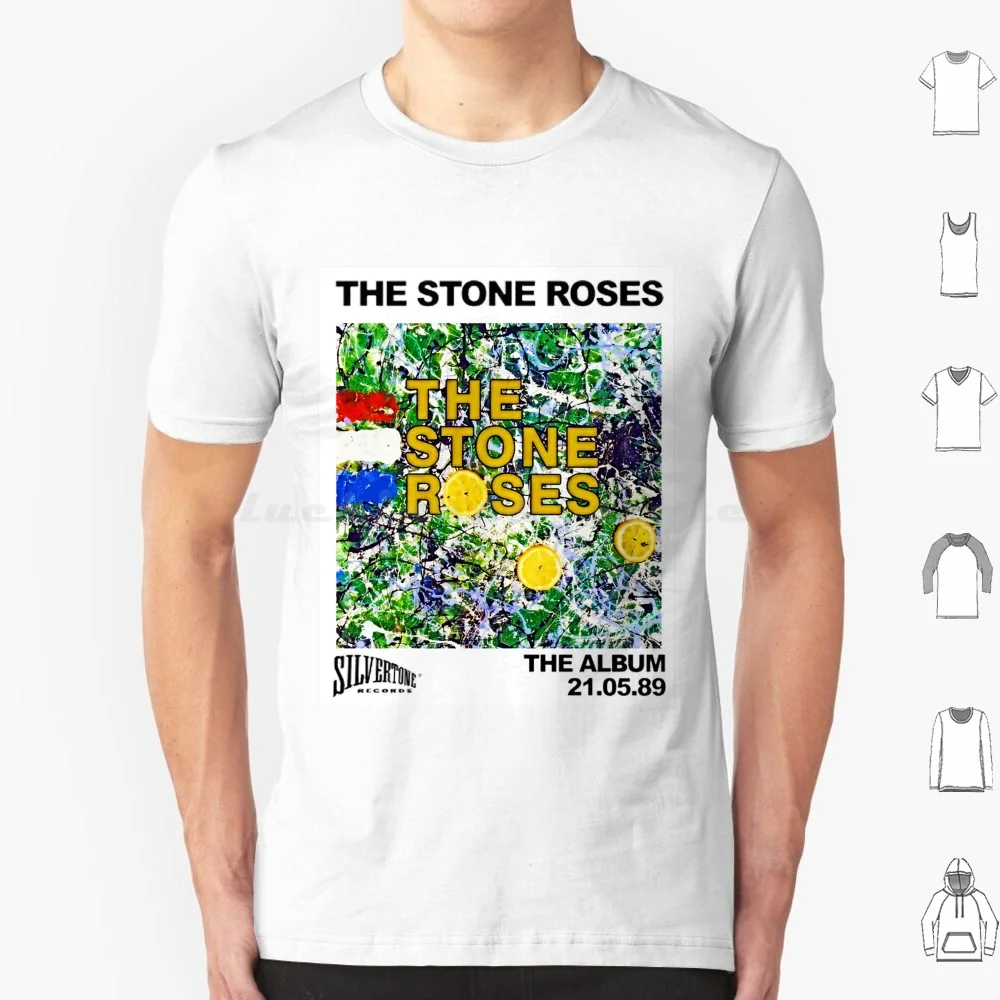 Silvertone Stones Greenlemon T Shirt Cotton Men Women DIY Print The Stone Roses Stone Roses The Stone Roses Galaxy Stone