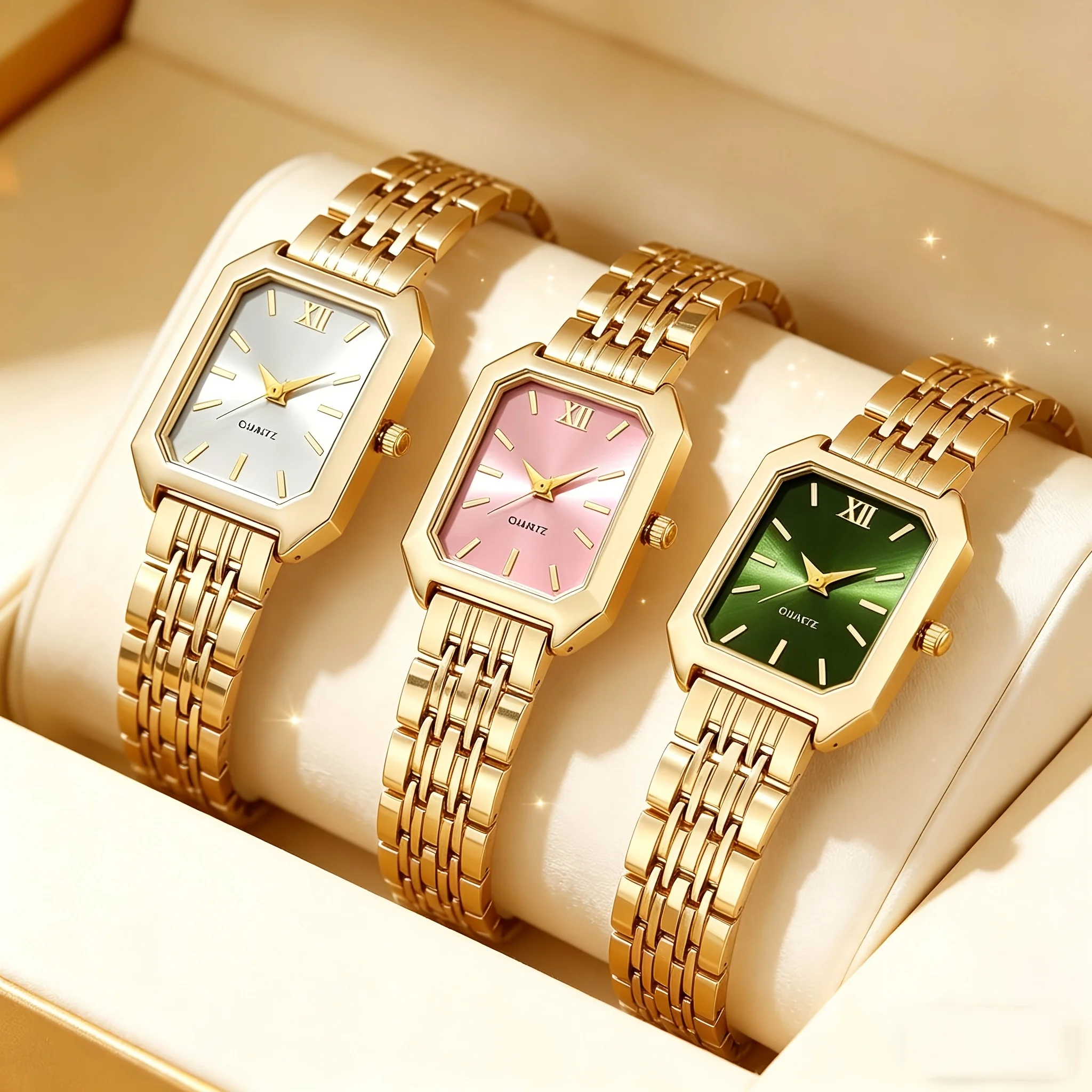 Luxury Watch Company - 3 unidades/1 unidad: reloj de cuarzo