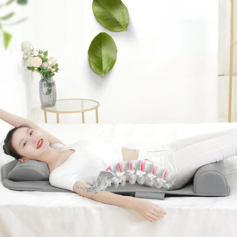 Intelligent Airbag Massage Mattress, Electric Kneading Back Mat, Multi-Functional Massage Cushion for Full Body Relief