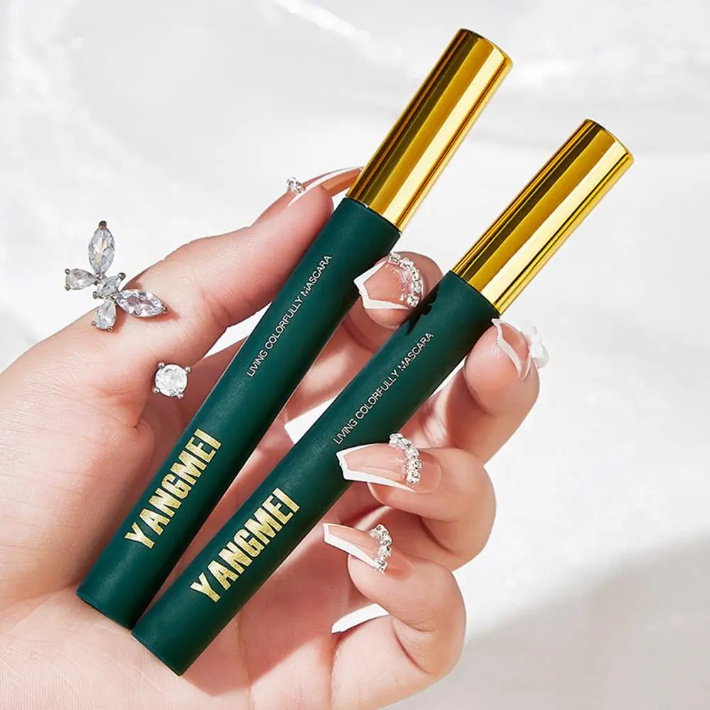 Eye Lash Mascara Ultra Fijne Vezel Borstelkop Lange Curling Waterdichte Zweetbestendige Oogmake-Up Borstel Koreaanse Cosmetica