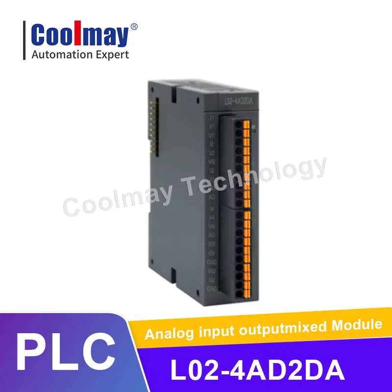 

Coolmay L02-4AD2DA Смешанный модуль с аналоговым входом и выходом Расширяемые модули для промышленности