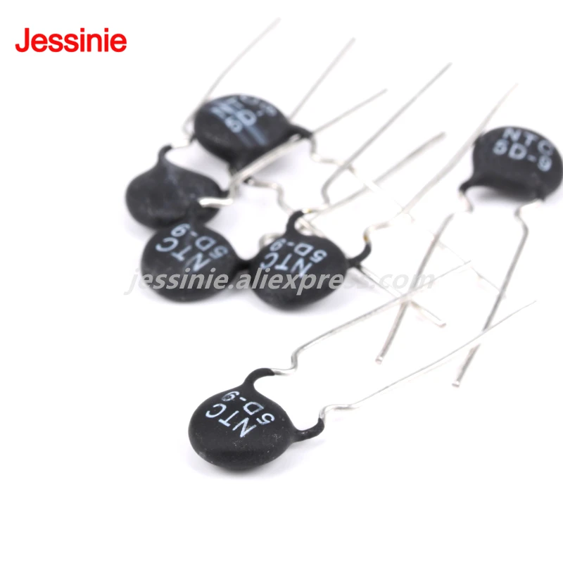 20pcs NTC Thermistor Resistor NTC 5D-9 5D9 Thermal Resistor