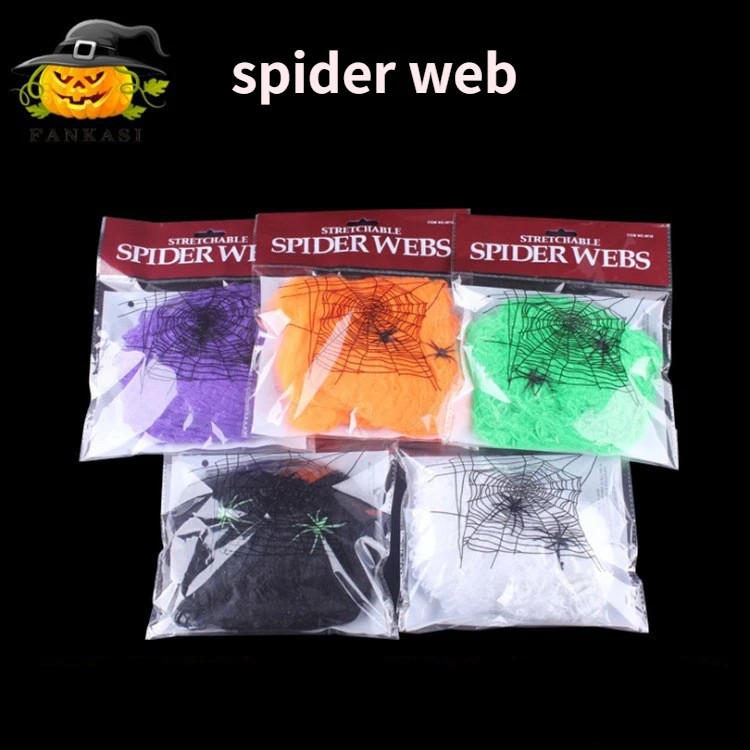 Halloween Decoration Chamber Haunted House Horror Spider Web