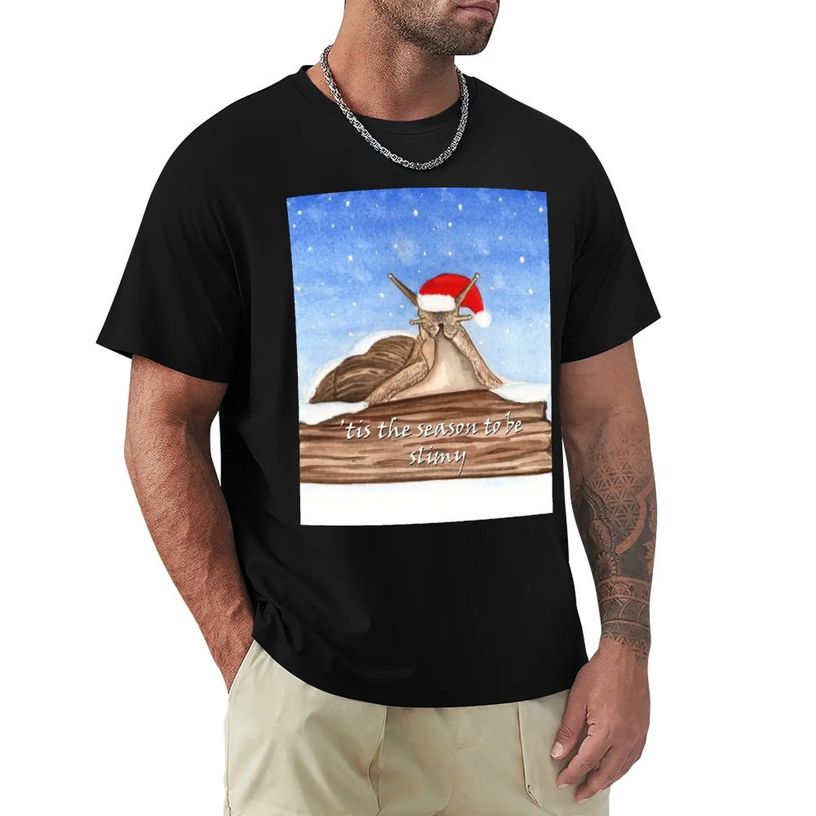 

Giant African Land Snail T-Shirt valentines boutique clothes quick drying man t shirt mens vintage t shirts