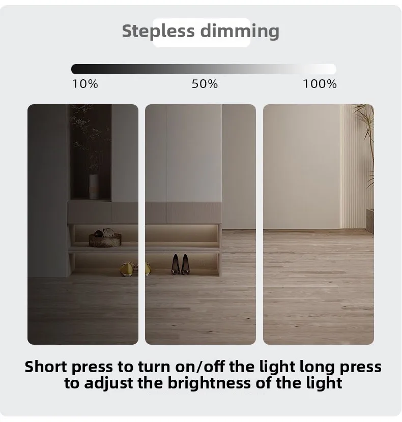 AC 110V/220V Holzplatten-LED-Berührungssensor-Schalter, Verdeckter Oberflächenschalter, Geeignet für Smart Home Hochspannungs-LED-Lichtstreifen – Detail 10