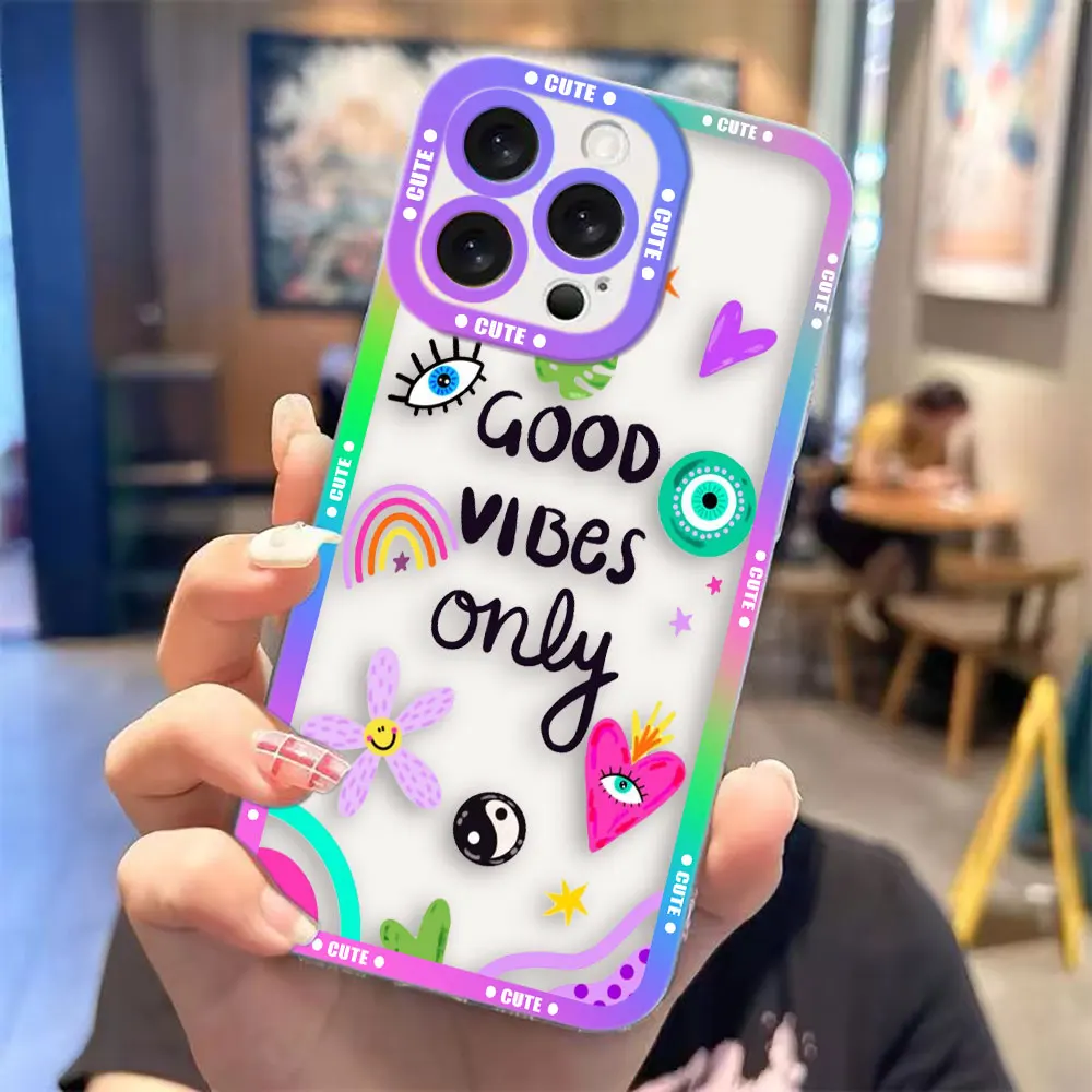 Lucky Eye Blue Evil Eye Clear Phone Case For Infinix HOT ZERO 60 50 40i 30 30I 20I 20S 12 11S TECNO SPARK 10 20 30C 40 TPU Case