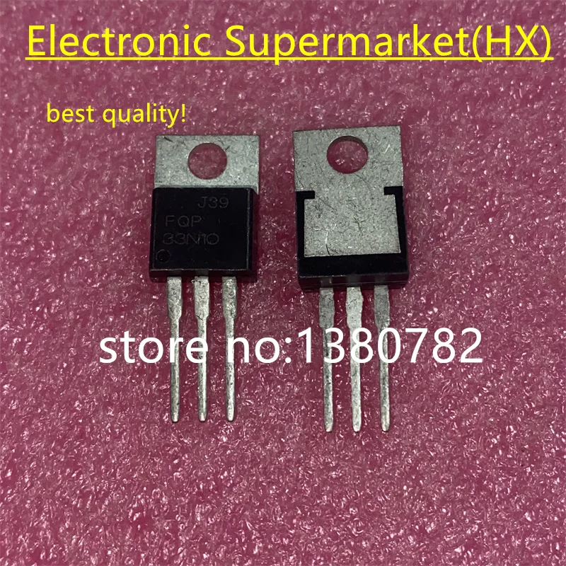 Free shipping 10pcs-50pcs FQP33N10 TO220 IC In stock!