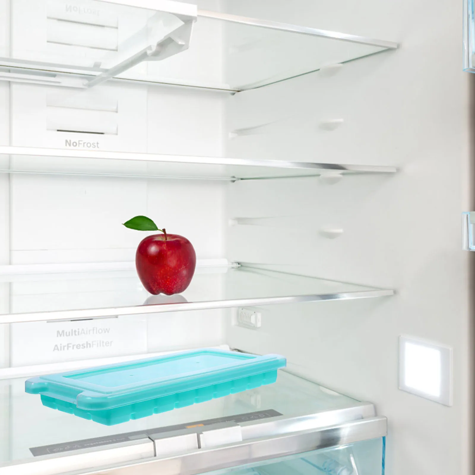 

3pcs Silicone Cube Tray 36-Grid Making Mold With Lid For Freezer Kitchen Ice Cube Diy Molds Reusable Household Ice Tray