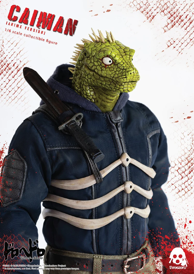 その他 Threezero Dorohedoro Caiman 3Z05600W0 36cm original threezero 3z0140 cayman kaiman dorohedoro 1/6 pvc
