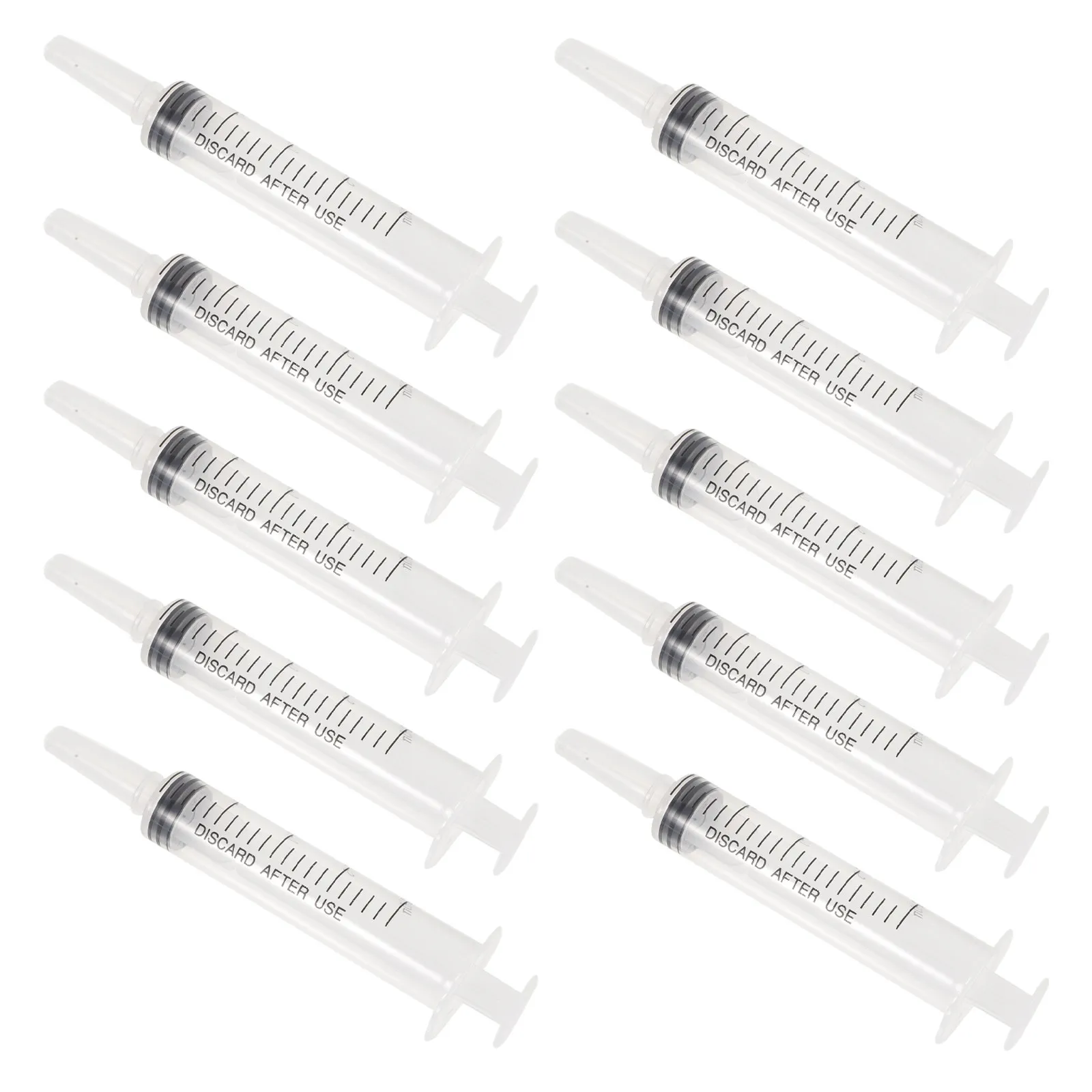 10Pcs Plastic Injector for Liquids Perfumes Essential Oils Glue Inks Nutrient Solutions Laboratory Scientific Experiments Cat