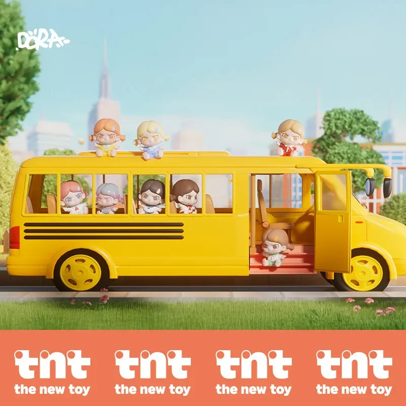 TNT DORA Daily Outfit Swaps Series Mini Blind Box Guess Bag Juguetes Originales Muñeca Figura de Anime Adorable Adornos de Escritorio Colección