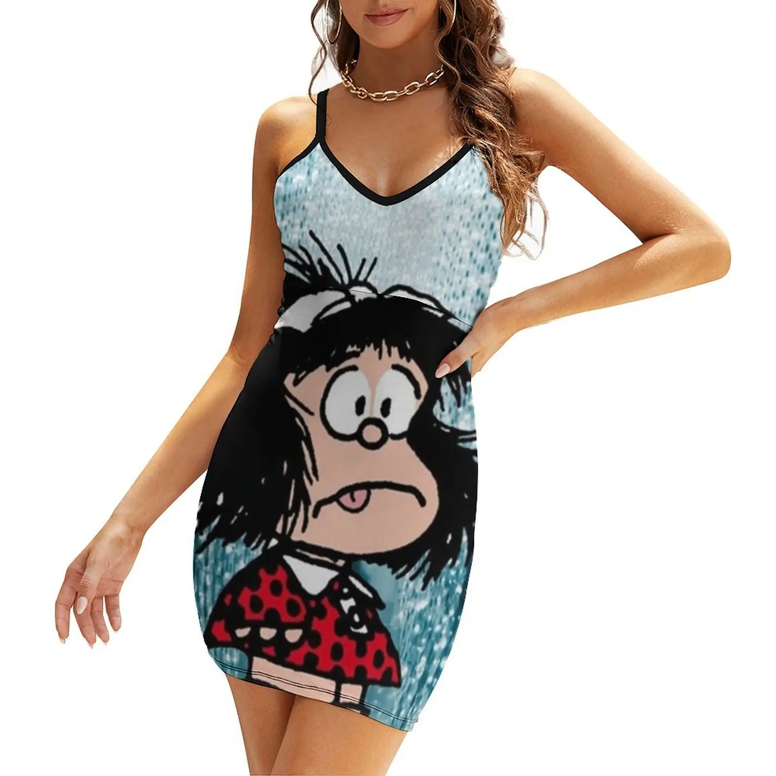 

Mafalda Cute Sling Dress dress summer summer dress woman 2025 women evening party night