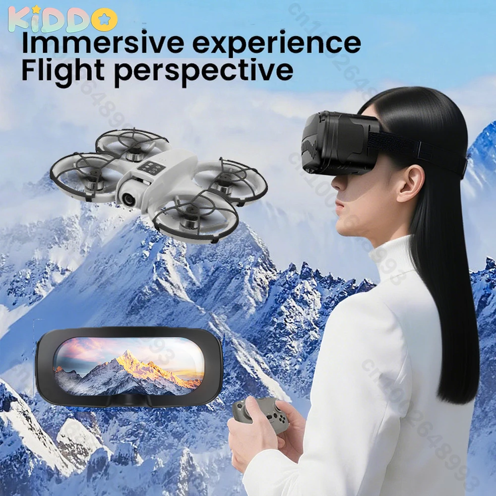 

H36 RC Dron WIFI FPV Бесщеточный квадрокоптер с камерой Широкоугольные очки и световой гироскоп RC Самолет Вертолет Игрушки Рождество