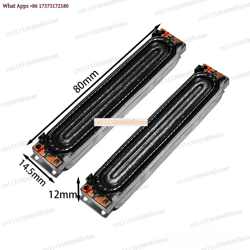 1 Pair 6 Ohms 10W TV Speaker For Samsung BN96-16797C 16797A 16797E 16797 UE37D6500 T27A550